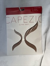 Capezio Women's Size L/XL Ultra Soft Semi-Opaque Tactel Nylon Transition Tights