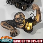 Halloween Crawling Zombie Horror Props Outdoor Garden Statue Graveyard Decor NEW