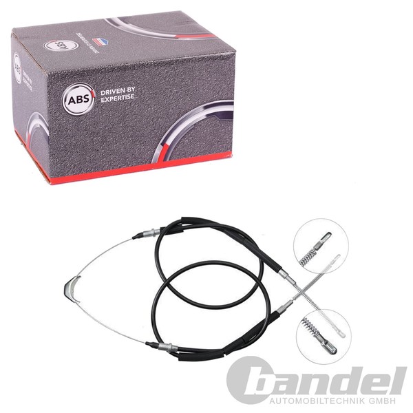 A.B.S. Handbremsseil 2975Mm Hinten Passend FüR Opel Monza Rekord Senator | K1146-image