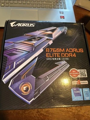 Gigabyte B760M Aorus Elite DDR4 Intel Socket LGA 1700 Motherboard