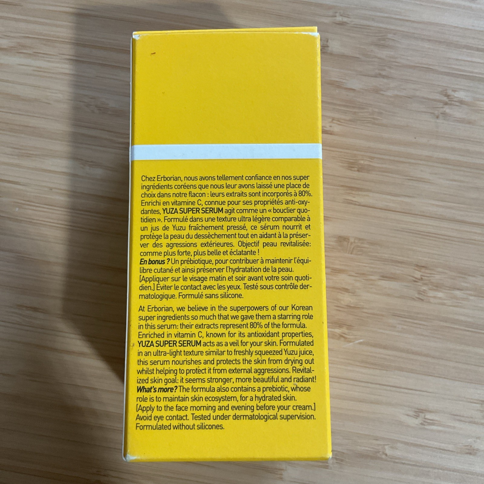 ERBORIAN Korean Yuza Super Serum Vitamin C Face Serum 1 Fl Oz 30ml BRAND NEW