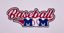 Sports - Baseball Mom - Handmade Paper Piecing Scrapbook Embellishment Die Cuts