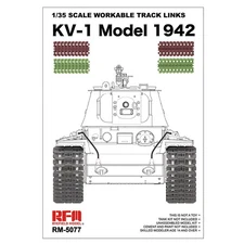 RYEFIELD RM5077 1/35 1/35 SCALE WORKABLE TRACK LINKSKV-1 Model 1942