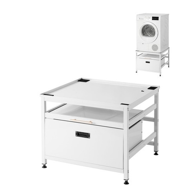 #ad #ad VEVOR Laundry Pedestal 23 in Washer Dryer Stand with Tray Storage Space 700 lbs $169.99