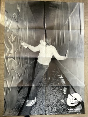 Henry Chalfant MARE139 Backjumps Magazine Old School Graffiti Poster B/W ca. A1