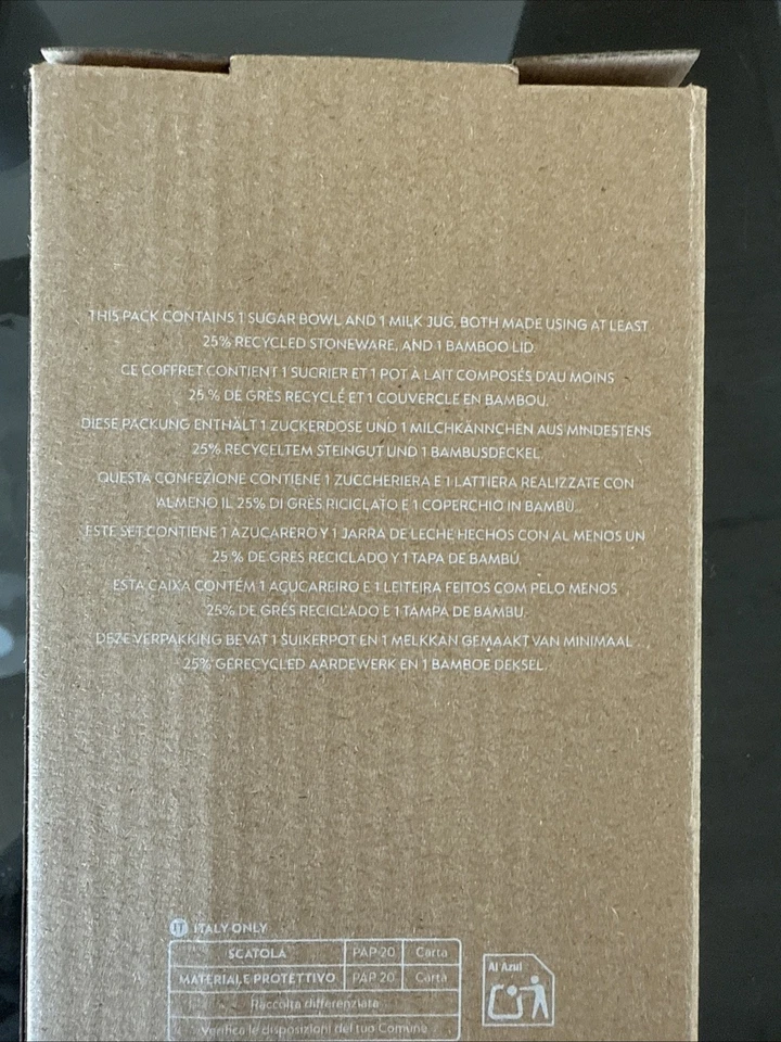 NUEVO Juego de Servir Apilable Nespresso Colección Barista Azúcar Leche Tazas Café Foto 2 de 2