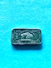1 Gram of .999 Zinc Bar " Buffalo "