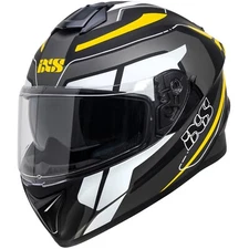 IXS iXS216 2.2 Integral Helmet M Motorcycle Helmet Grau-Schwarz-Fluogelb