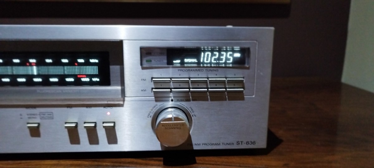 rarissimo tuner SONY ST-636 | eBay