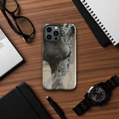Tough Case for iPhone®-Giraffe-Close-Up-Photo-Zoo-Nature - Picture 12 of 20