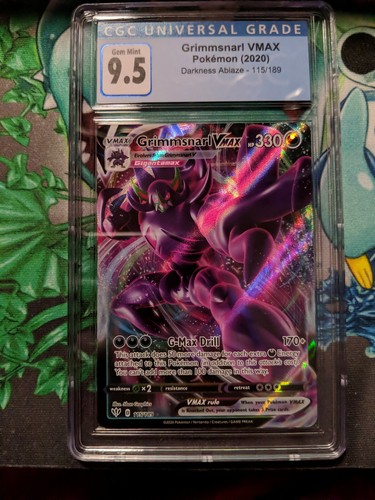 Grimmsnarl VMAX graded CGC 9.5 for sale on eBay