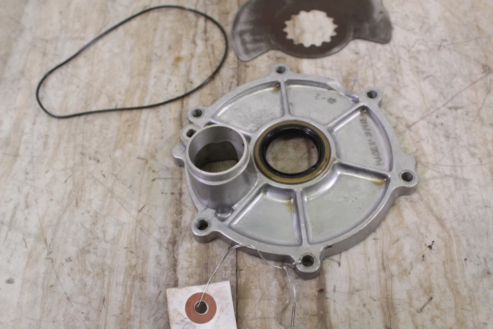 76 KAWASAKI KD175 KD 175 1976 colector de admisión/cubierta de válvula de rotor con válvula Foto 4 de 4