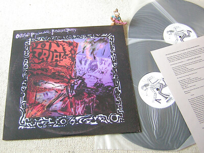 ON TRIAL Psychedelic Freakout Party #195/300 2LP +INSERT BURNT HIPPIE 002