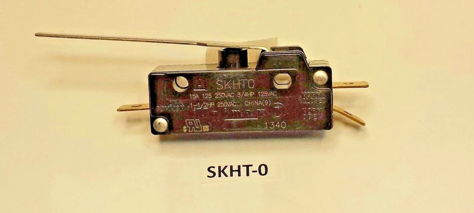 SKHT-0 Unimax momentary Long Lever snap action SPDT 15 Amp 250 VAC switch - Image 2 of 4