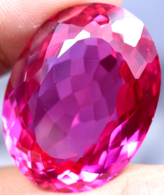 Extremely Rare & Natural 82.40 Ct SUNRISE RUBY  GGL Certified Loose Gemstone
