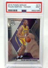 2019 Panini Mosaic #215 Talen Horton-Tucker PSA 9 Rookie Card RC. rookie card picture
