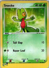 Ruby and Sapphire #76/109 Treecko Reverse Holo