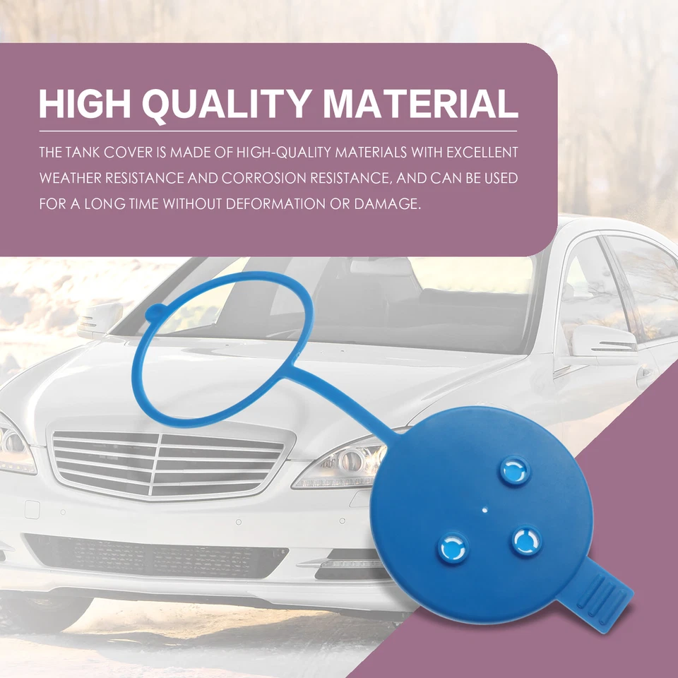 Wiper Glass Sprayer Cap for Mercedes-Benz S350 S400 S550 S600 CL550 S63 AMG - Image 4 of 4