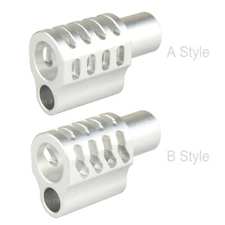 1911 .45 ACP Full Size Muzzle Brake Compensator SILVER