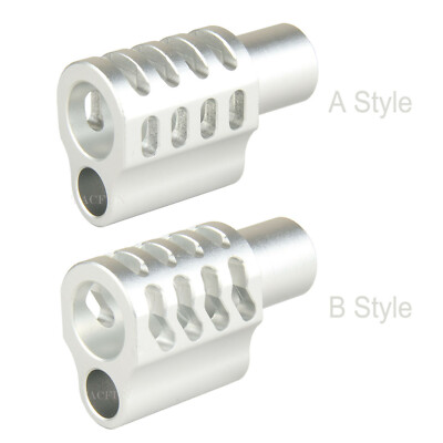 1911 .45 ACP Full Size Muzzle Brake Compensator SILVER