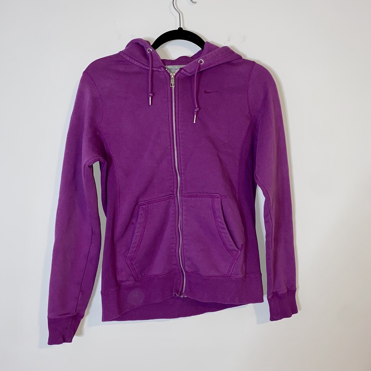 トップス nike archive zip hoodie y2k Vintage Y2K Thrashed Faded Nike Mini Swoosh Quarter Zip