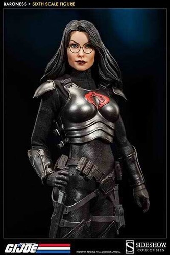 G.I. JOE~THE BARONESS~COBRA OFFICER~SIXTH SCALE FIGURE~#100004~SIDESHOW~MIB - Picture 1 of 9