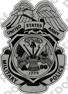 STICKER US ARMY Military Police Badge | eBay.de
