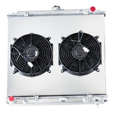 2Row Radiator Shroud Fan Fit 05-15 Nissan Frontier/ Pathfinder/ Xterrra 4.0 5.6;