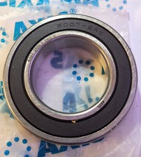 1 NEW AXIS 6007-2RSC3 EMQ U BALL BEARING, RUBBER SHIELDED NNB  MAKE OFFER  