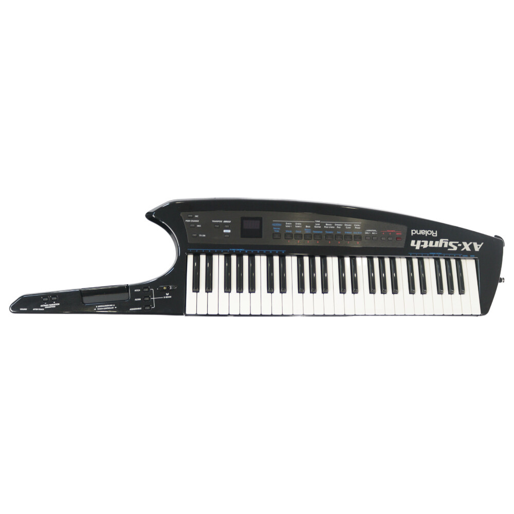 Roland AX-Synth シンセサイザー 49鍵盤 黒 USED) Roland AX-Synth 49-Key Shoulder Keyboard Black/White