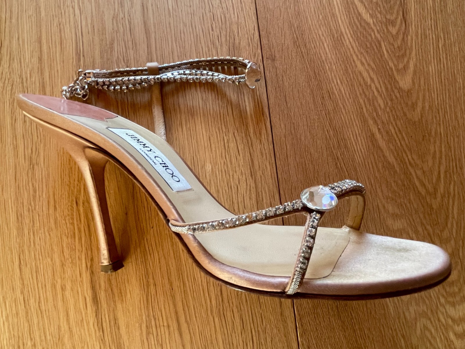 Rare, vintage-- and absolutely dazzling!!  Jimmy Choo, sz. 41 image 5