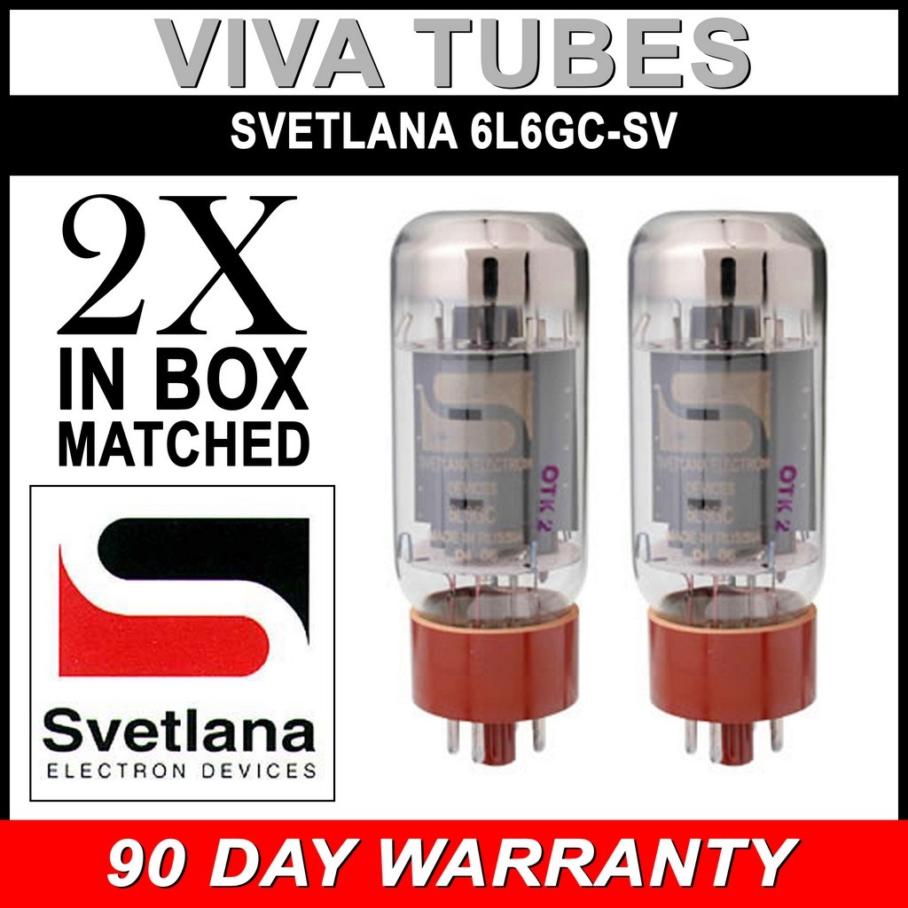 Svetlana 6L6GC 真空管 4本セット Svetlana 6L6GC 真空管 4本セット