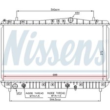 Radiateur Chevrolet REZZO