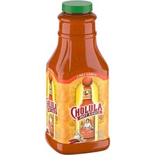 Cholula Chili Garlic Hot Sauce 64 fl oz - One 64 Fluid Ounce Bulk Container o...