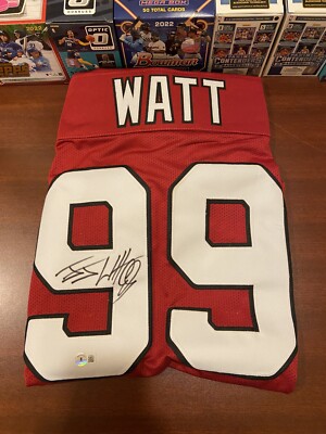 JJ Watt Autographed Signed Arizona Cardinals Custom Football - Main Image