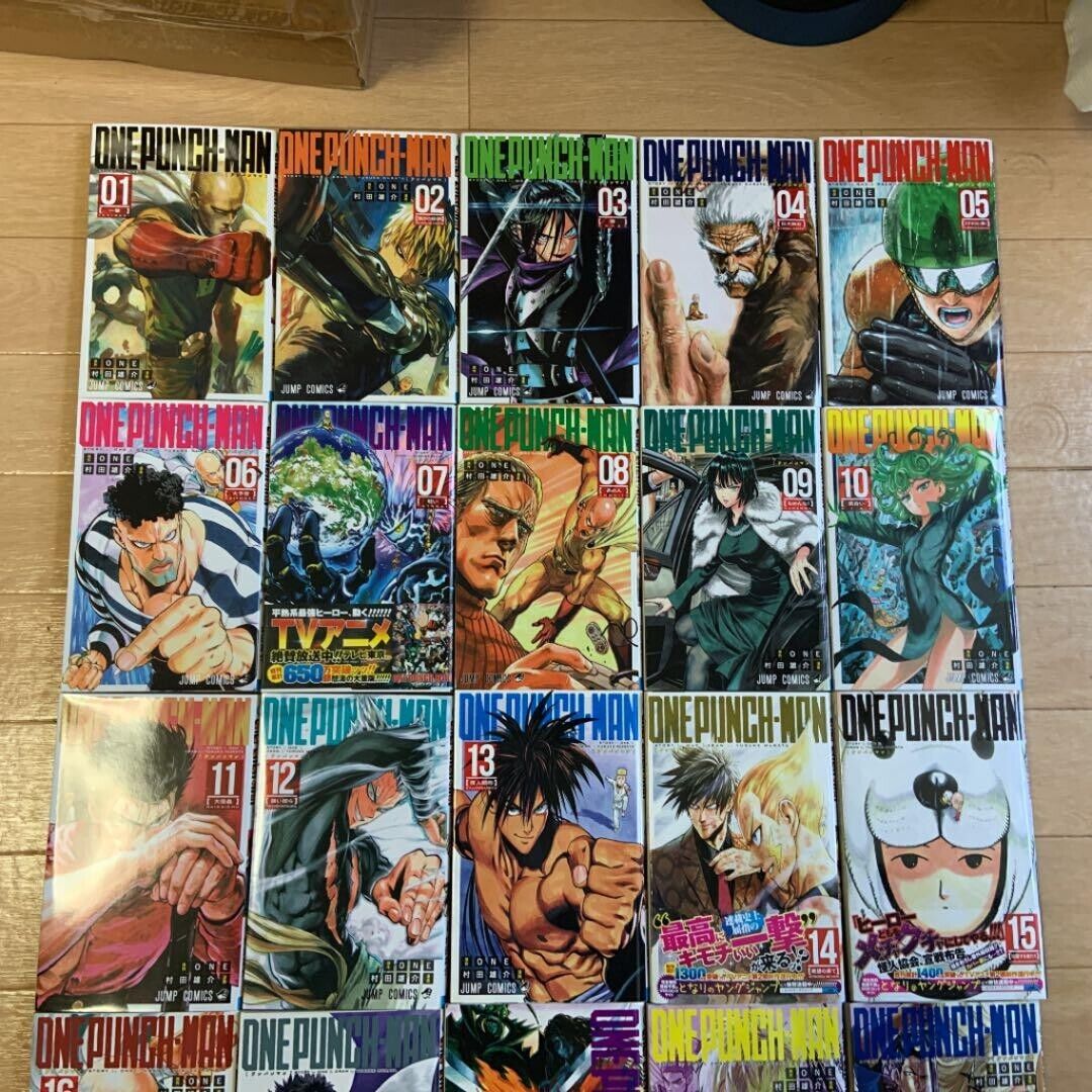 One Punch Man 1-26 Complete set Comics Manga Yusuke Murata USED From Japan  