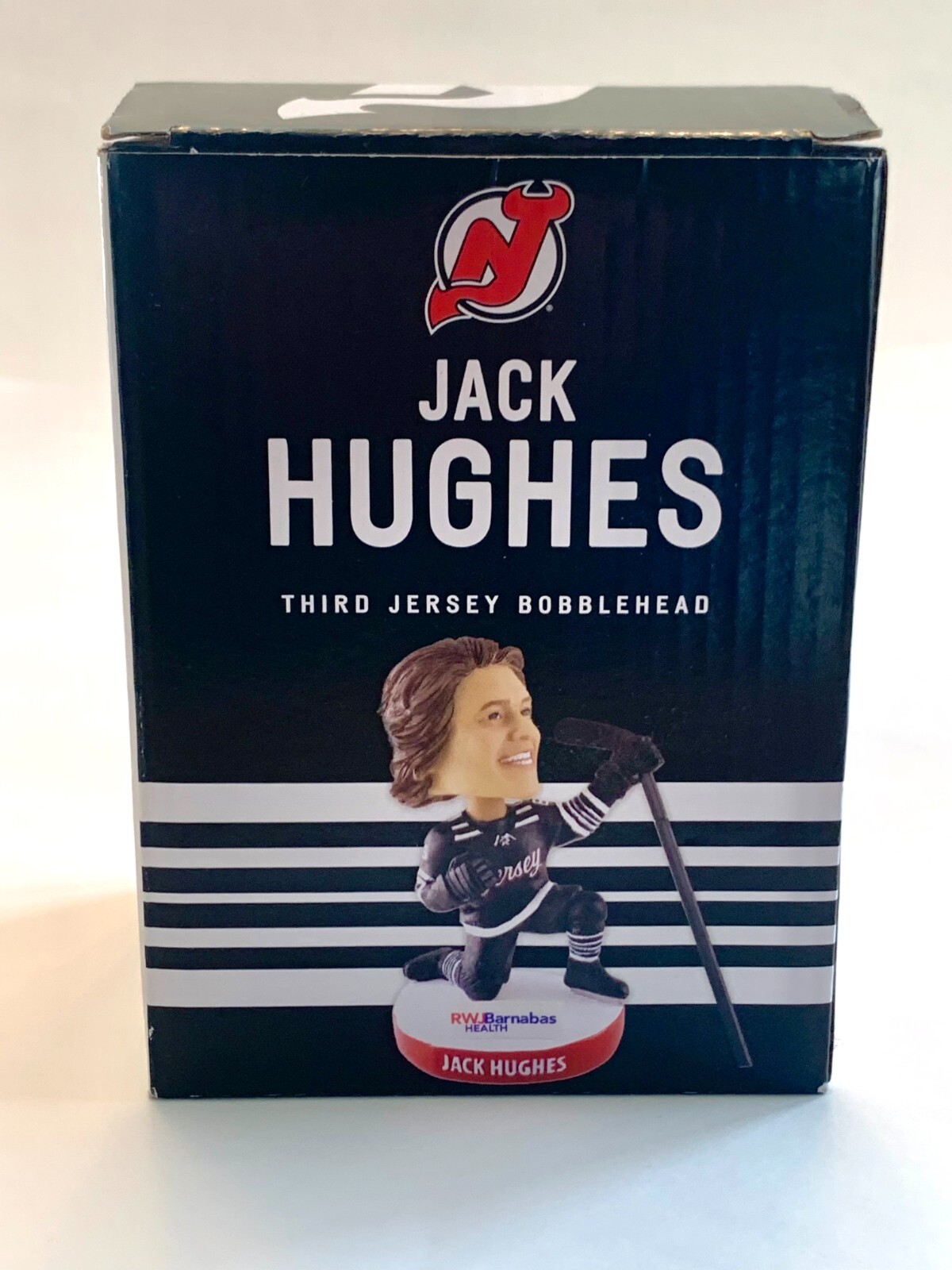 Jack Hughes New Jersey Devils Third Jersey Bobblehead 2019 SGA eBay