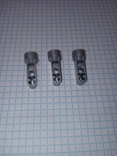 3 Pearl Light Gray Lego 41681 Technic Rotation Joint Socket 3L thick Liftarm - Picture 9 of 24