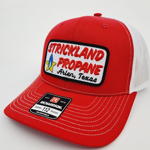Strickland Propane Richardson 112 Embroidered Patch Mesh Snapback Cap Hat - 第 2/4 張圖片