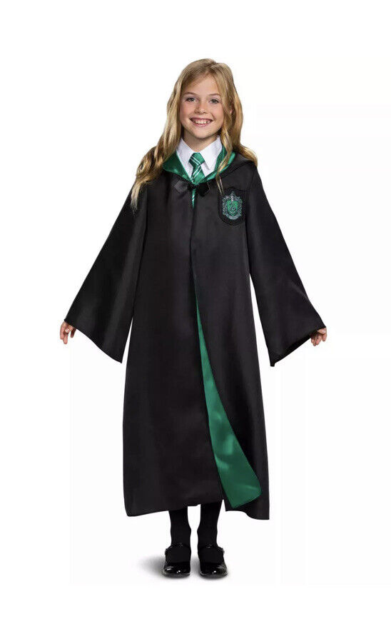 Slytherin Robe Deluxe Harry Potter Wizard Halloween Child Costume