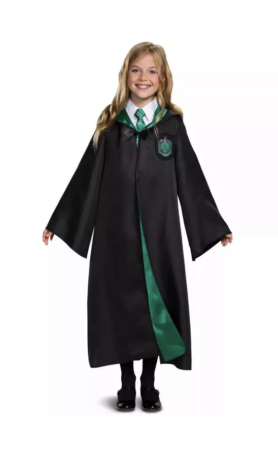 Harry Potter Child Classic Slytherin Robe Costume for Kids