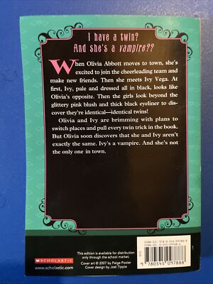 My Sister the Vampire - Switched Book by Sienna Mercer Scholastic