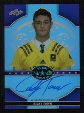 2015 Leaf Army All-American Bowl Metal Autographs Purple #ATA-RT1 Ricky Town