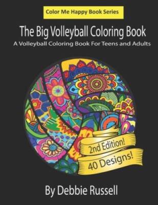 The Big Volleyball Coloring Book: An Amazing Volleyball Coloring Book For - GOOD