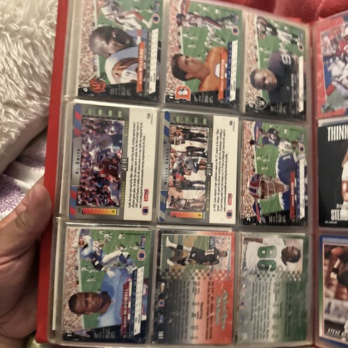 75 Sport Sammelkarten meist Fußball, in einer Baseball Kartensammlung Heft - Bild 21 von 24
