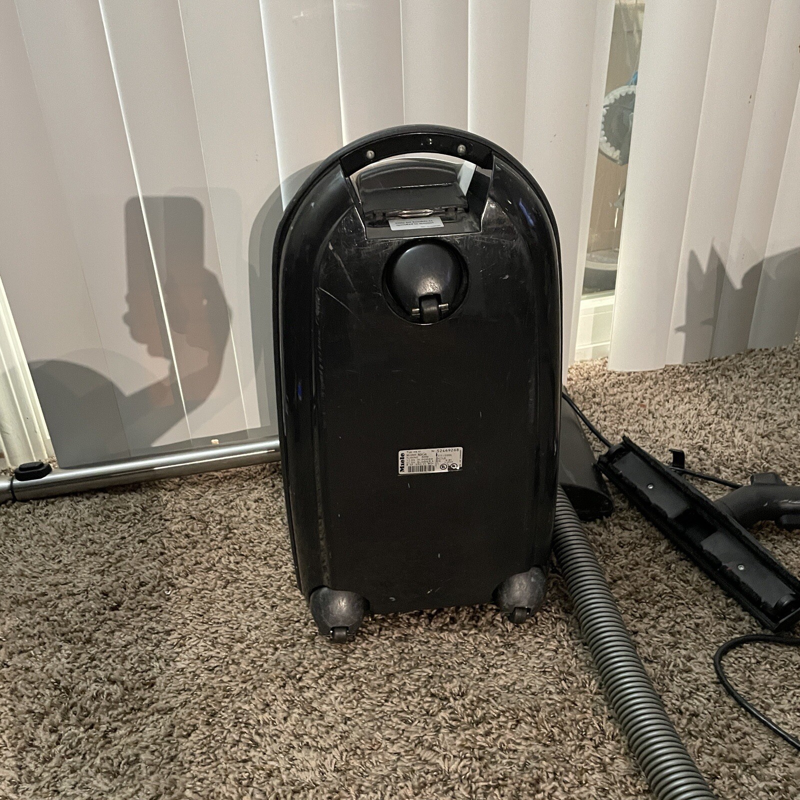 MIELE White Star Canister Vacuum Cleaner S314i Tested Working With