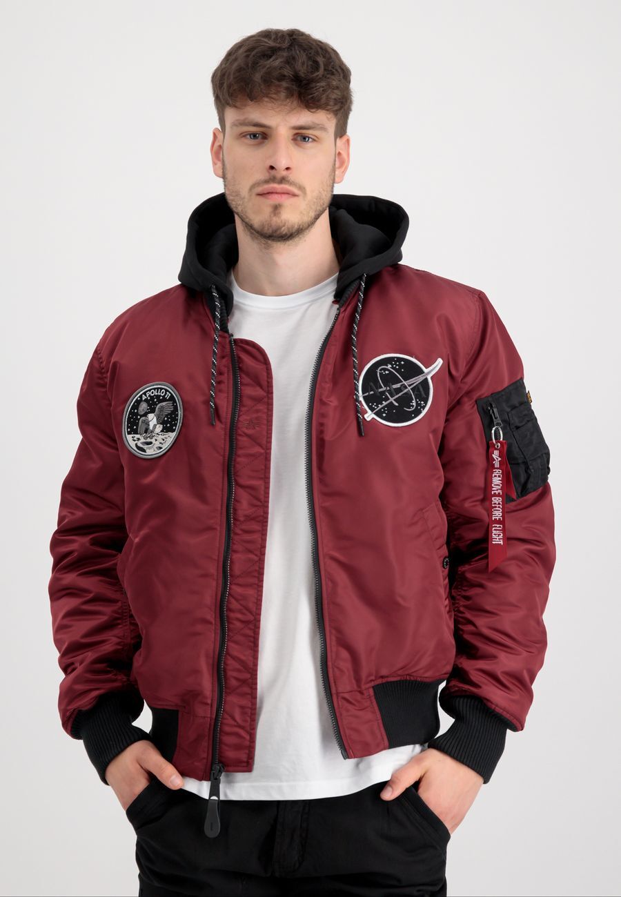 ВЫТЯЖКА ALPHA INDUSTRIES MA-1 VF DARK SIDE Herren Jacke