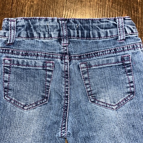 Girls Free Style Revolution Size 6 Jeans Flare Leg. - Picture 4 of 4