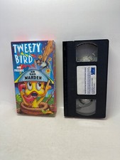 Looney Tunes Tweety Bird Friends VHS Video Tape Air Warden