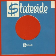 STATESIDE light blue cream REPRODUCTION RECORD COMPANY SLEEVES - pack of 10 